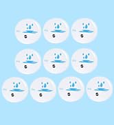 ComfyTune Water Leak Detectors for Home, 100dB Waterproof Water Sensor Alarm Leak Detector for Ba...