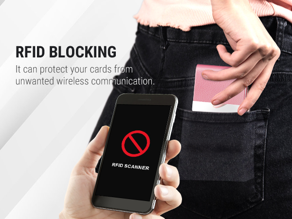 PU Leather Business Card Case
