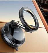 Lamicall Car Phone Holder Mount - [70+LBS Vacuum Grip ] Phone Holders for Your Car, 360° Adjustab...
