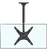 MOUNTUP Ceiling TV Mount for Most 24''- 65'' TVs, Hanging TV Ceiling Mount for 32 43 50 55 60 65 ...