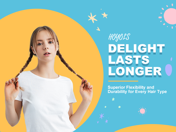 Clear Elastic Hair Rubber Bands, 1500pcs Mini Small Clear Ponytail Elastics Holders for Blond Kids