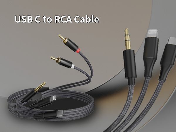usb c to rca cable