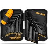 ELEAD Hex Key Allen Wrench Set: 41-Piece Hex and Torx Key Set with Torque Handle, Standard SAE(0....
