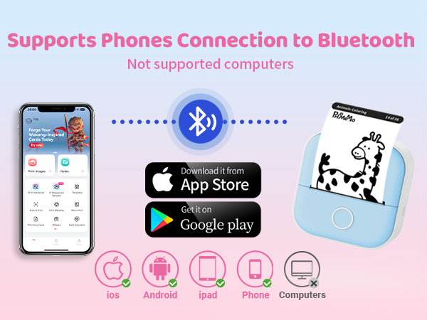 T02 Mini Sticker Printer