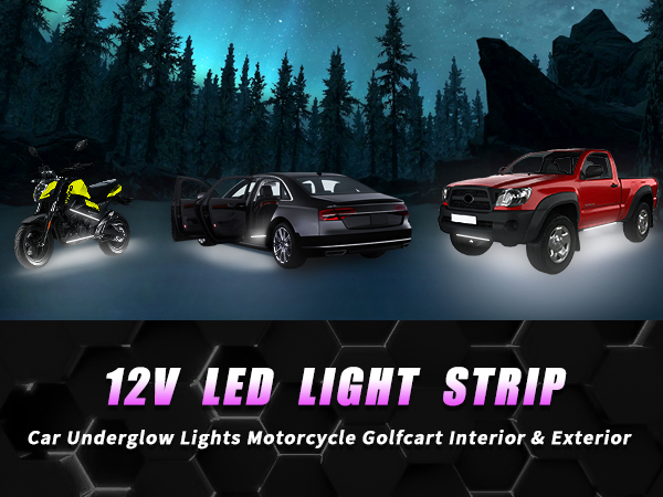 led strip lights white