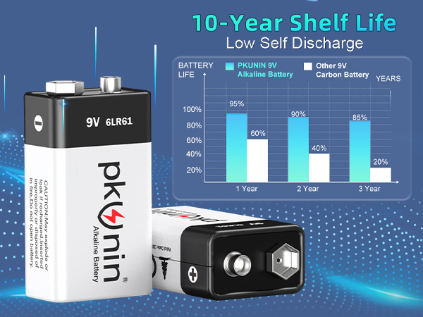 9 Volt Battery for Smoke Detector