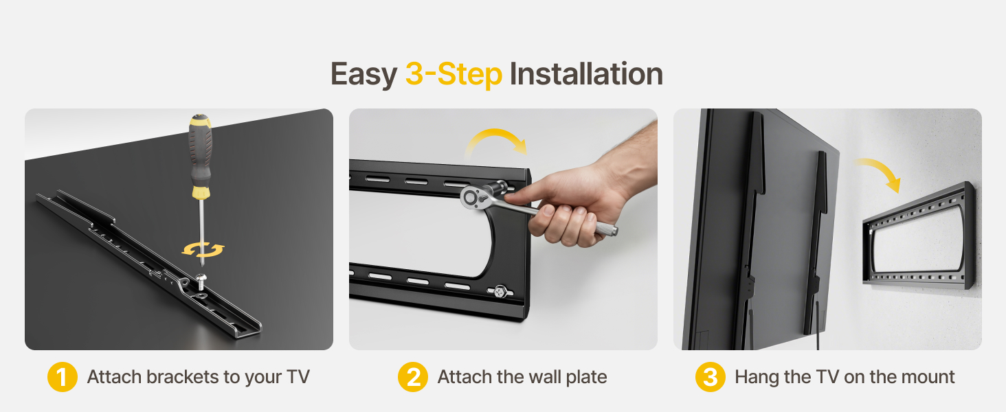 85 inch tv wall mount fixed