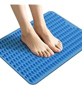 ONECOLE Acupressure Mat for Foot Massage, Silicone Foot Reflexology Mat | Portable Feet Mat for P...