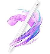 Stylus Pen for iPad, Uogic iPad Stylus Pen with Magnetic, Rechargeable, Palm Rejection, for iPad ...