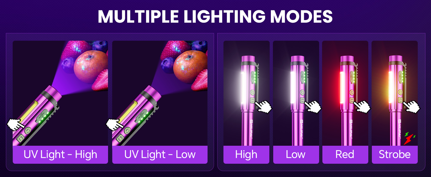 lighting modes