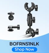 Maectech Double Super Clamp Mount Umbrella Clamp Motorcycle Cam Pole Mounts | Umbrella holder for...