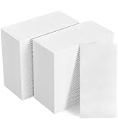 [Pack of 480] FOCUSLINE Disposable Bathroom Napkins, Linen-Feel Paper Guest Towels, Soft and Abso...