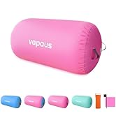 Vapaus Gymnastics Air Barrel Inflatable Tumbling Roller Mat Back Handspring Trainer Air Tumbler O...