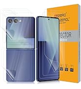 Orzero (3 Sets 12 Packs) Screen Protector Compatible for Samsung Galaxy Z Flip 7, Protector De Pa...