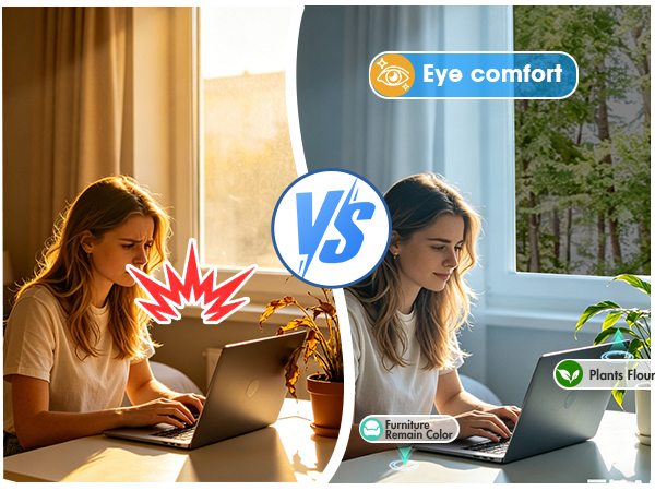 One way privacy window film
