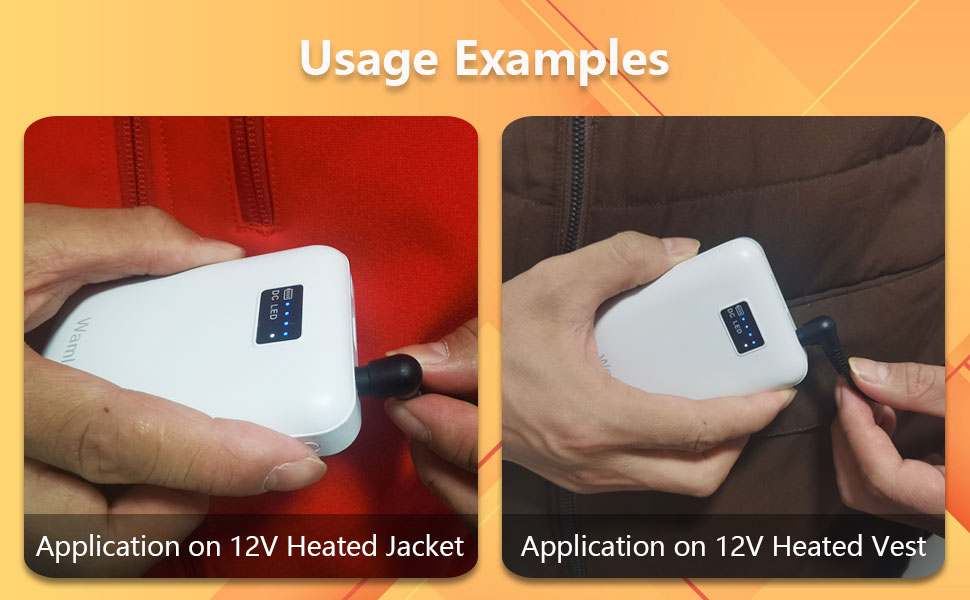 12V heated jacket charger