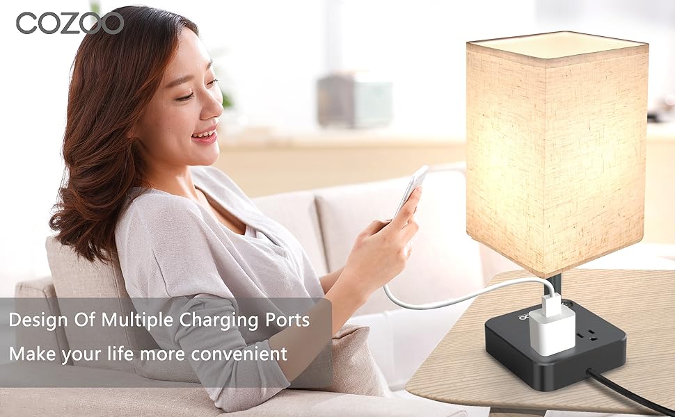Dimmable Touch Table Lamp