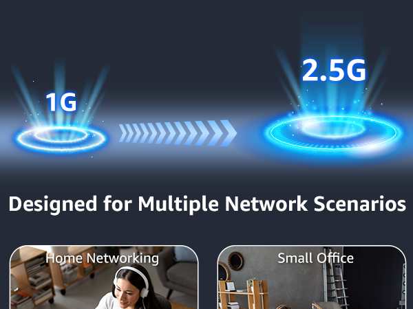 VunLink 8-Port 2.5G Ethernet Switch