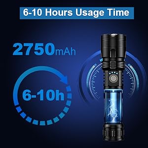 Rechargeable flashlights