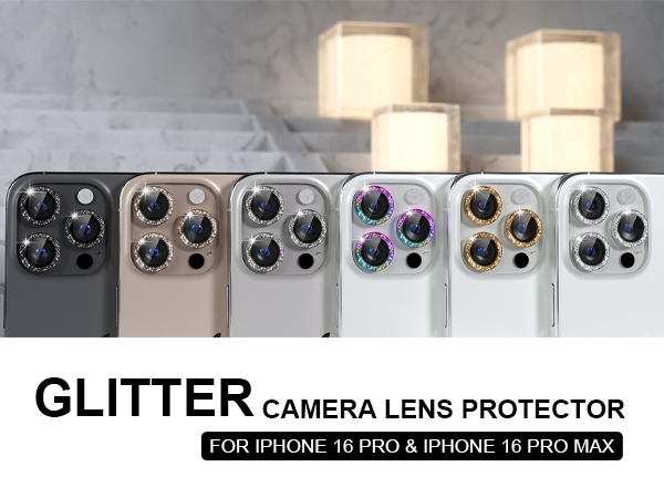 iPhone 16 pro max camera lens protector