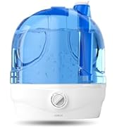 AZEUS Humidifiers, 2.8L Ultrasonic Cool Mist Humidifier for Large Room Babies Office, Quiet Humid...