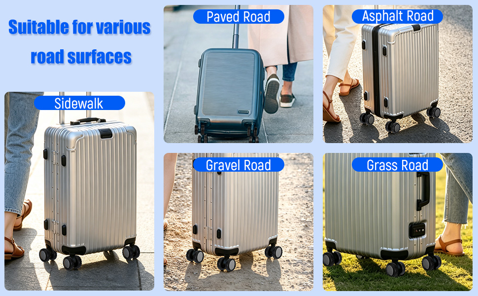 vivinin 16 PCS Luggage Wheel Covers