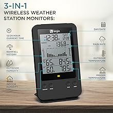 Logia 3-in-1 Rain Station Weather Station