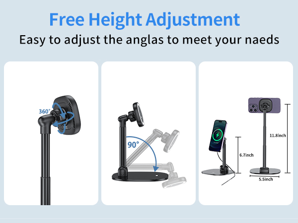 free height adjustment