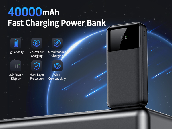 Portable Charger 40000mAh