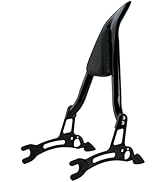 Harvards Chrome 23'' Tall Detachable Sissybar for Indian Challenger/Chief Dark Horse/Chieftain El...