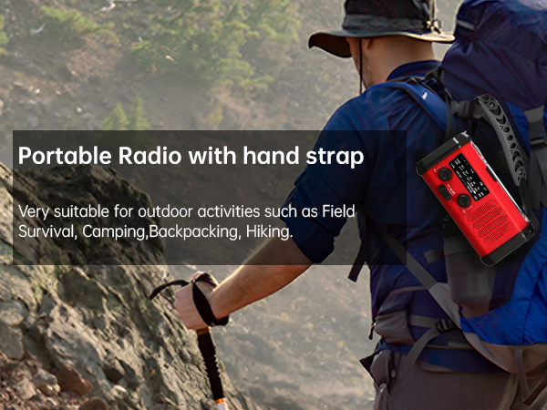 emergency solar crank radio