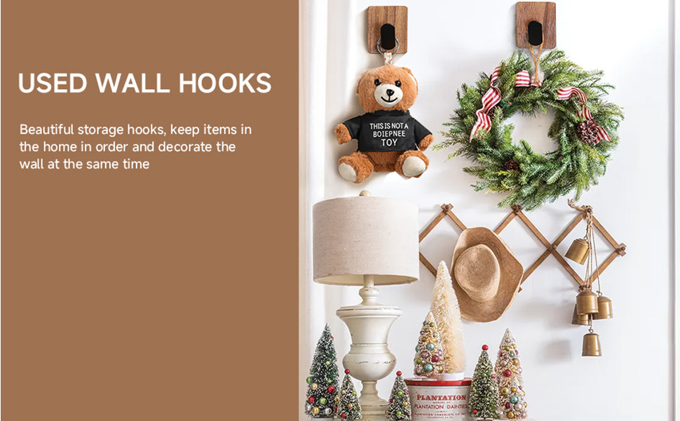 wall hooks adhesive