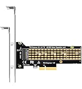 GLOTRENDS 22110 M.2 NVMe to PCIe 4.0 X4 Adapter, PCIe 4.0/3.0 X4 Full Speed Support (PA-22110)