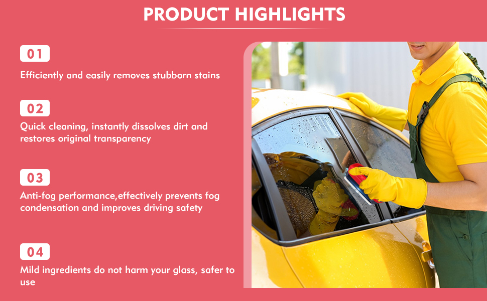 oil film remover for car window