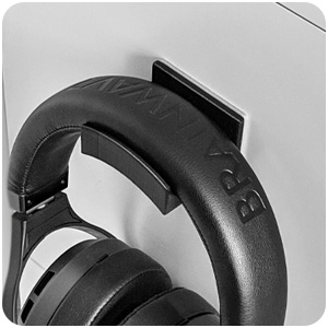 Brainwavz headphone hanger cradle black twin pack earphones sennheiser