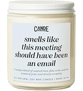 CE Craft Smells Like This Meeting Should Have Been an Email Candle – Lavender Vanilla Scented Jar...