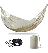 CHULIM Brazilian Double Hammock with Tree Straps,Extra Large 240x160cm,2 Persons Hammock for Back...