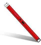 Stocking Stuffers for Women:Electric Lighter, Rechargeable Lighter with Battery Indicator Light a...