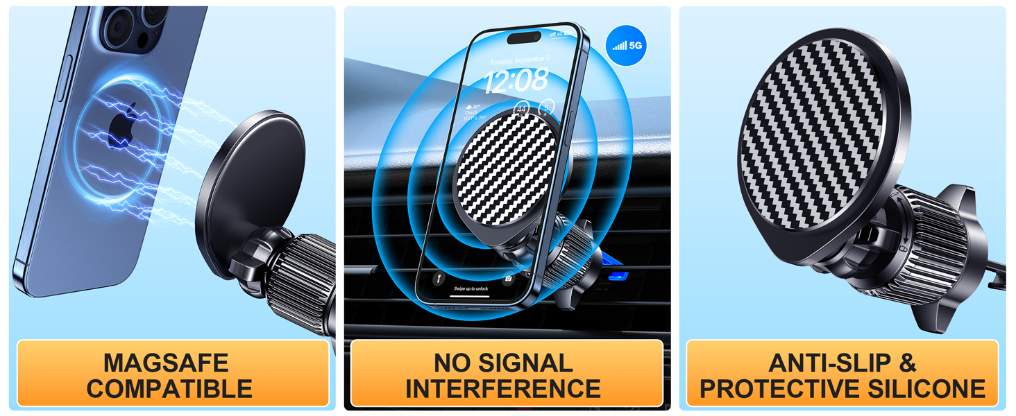 Magnetic Phone Holder for Car 