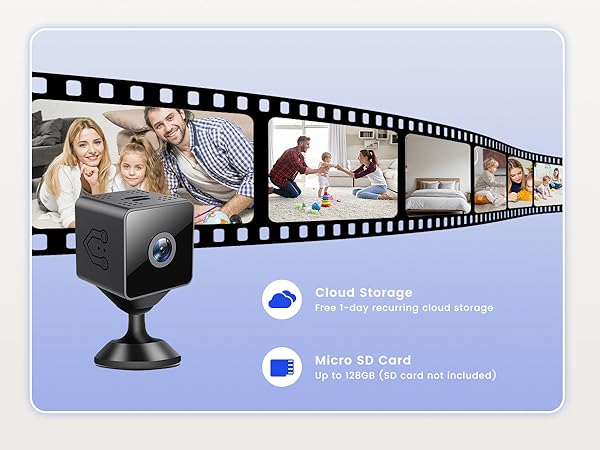 4K Mini Indoor Wireless Micro Camera