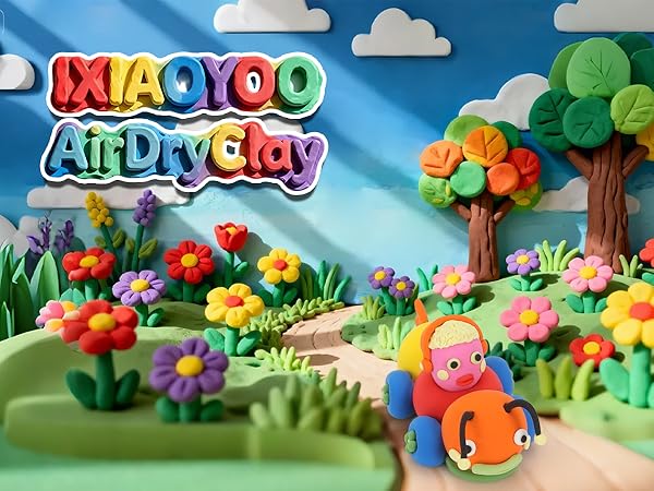 Ixiaoyoo air dry clay