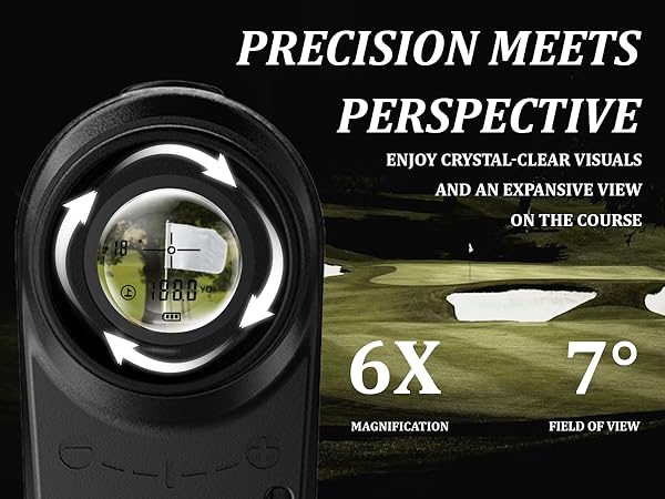 6X magnification &amp; multi-coated optics for crisp, clear views and precise targeting.