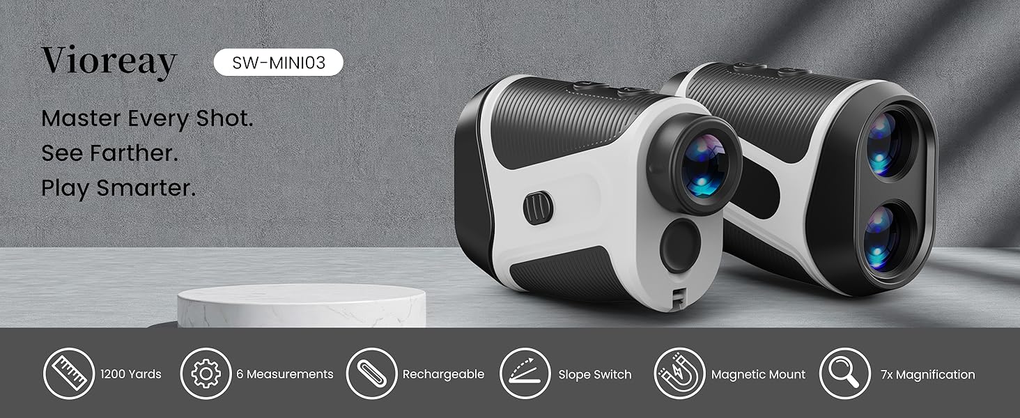 Golf Rangefinder with Slope