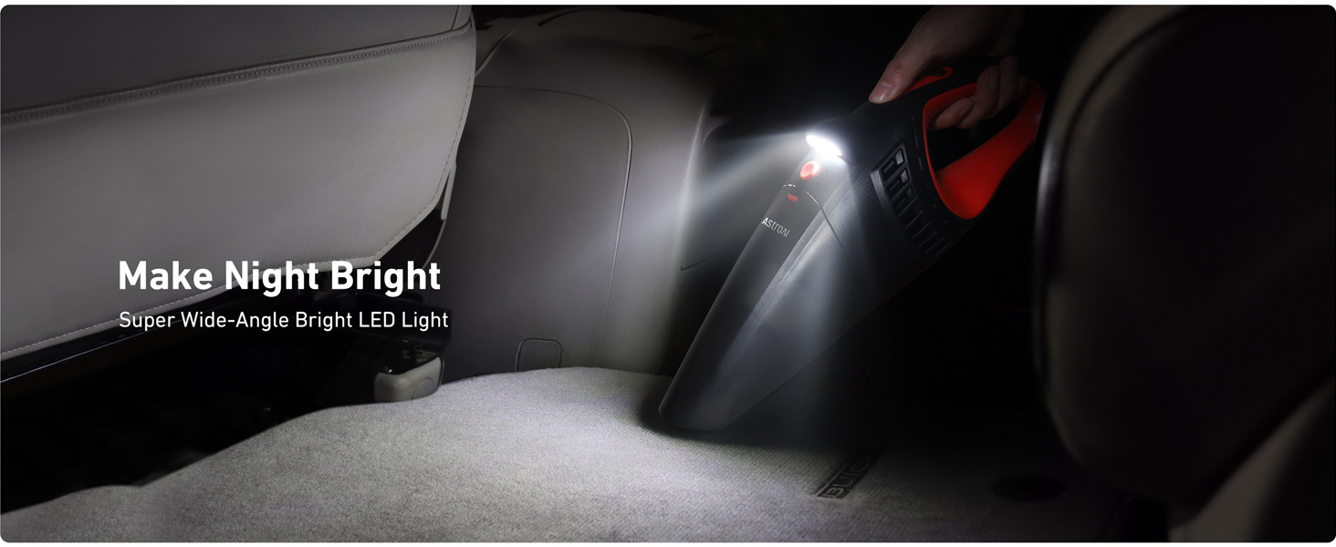 car vacuum light