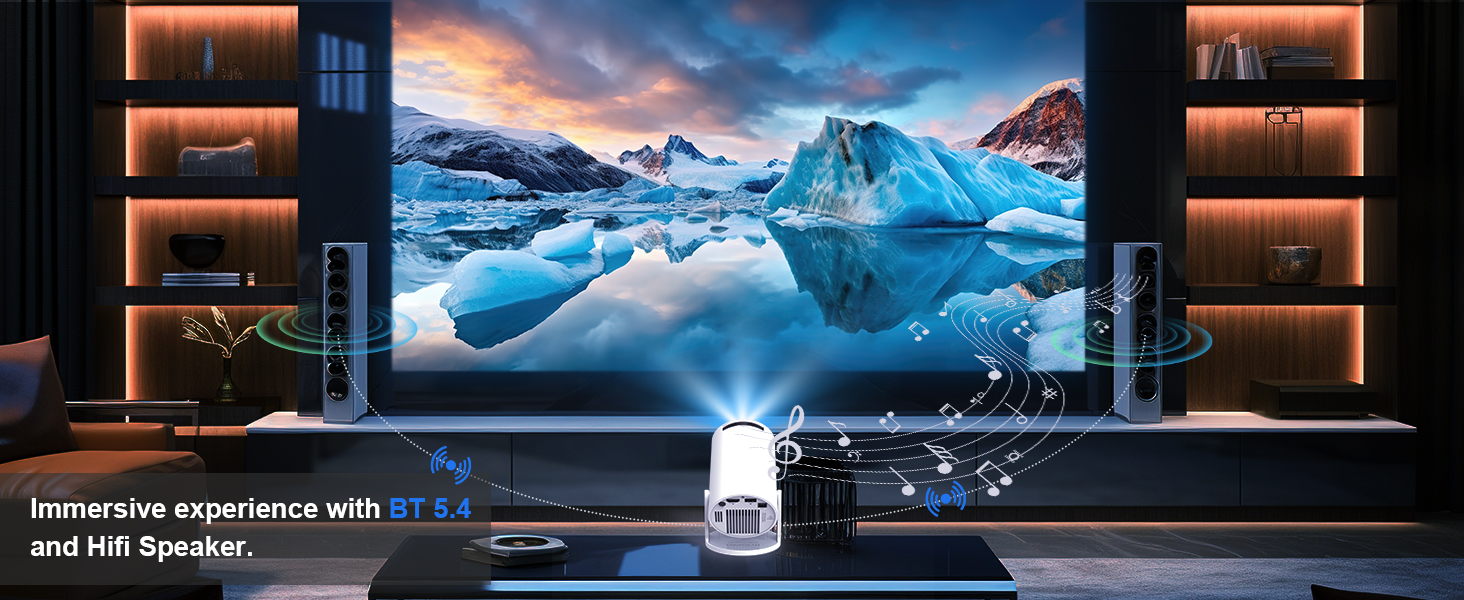 HY300Pro portable projector