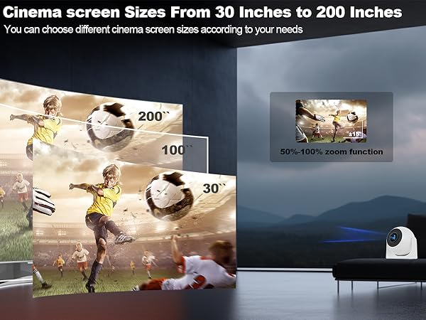 Projector with Wifi and Bluetooth