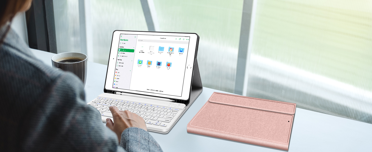 Keyboard Case for iPad 9th 8th 7th Generation 10.2 2021/2020/2019