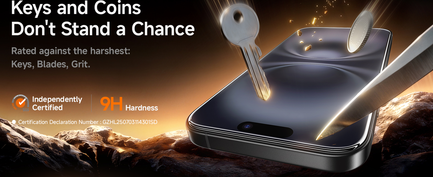 SMARTDEVIL HD Clear Screen Protector for iPhone 16/iPhone 16Plus/iPhone 15/iPhone 15 Plus