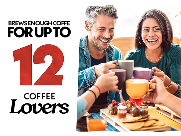 12 cup coffee machine Coffee Machine for Busy Mornings