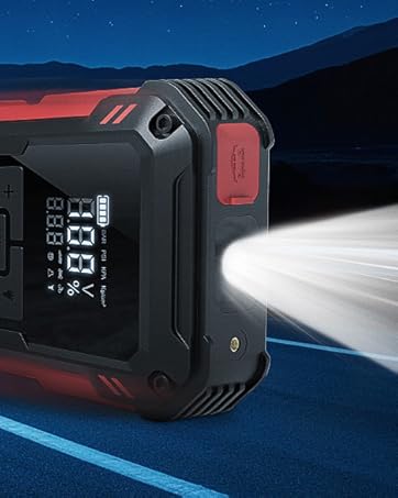 4000A Jump Starter with Air Compressor